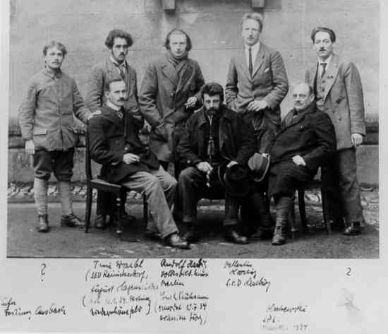 Die erste Regierung der Rterepublik: Niekisch, Gustav Landauer, Erich Mhsam, Gandorfer (Bauernrat), Dr. Franz Lipp, Albert Schmid