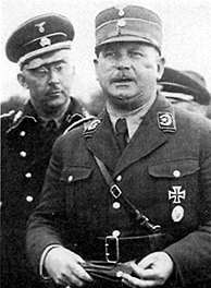 Ernst Rhm (rechts) zusammen mit Heinrich Himmler