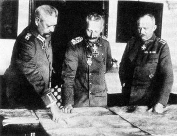 Die Oberste Heeresleitung: Paul von Hindeburg, Wilhelm II. und Erich Ludendorff