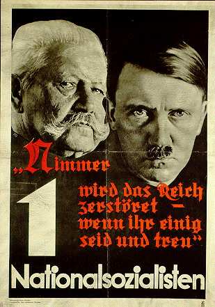 Wahlplakat der NSDAP